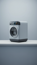 App-Connected Mini Washer Stainless Drum
