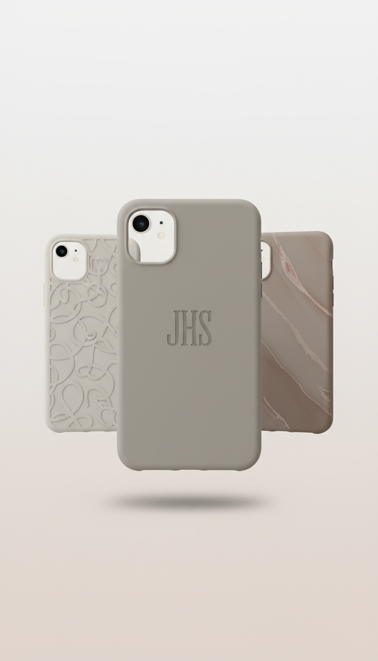 Minimalist Grey Phone Case