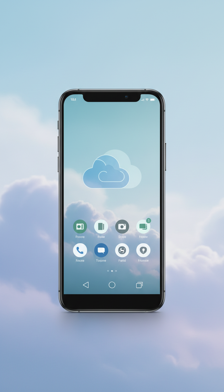 Modern Smartphone with Intuitive User Interface
