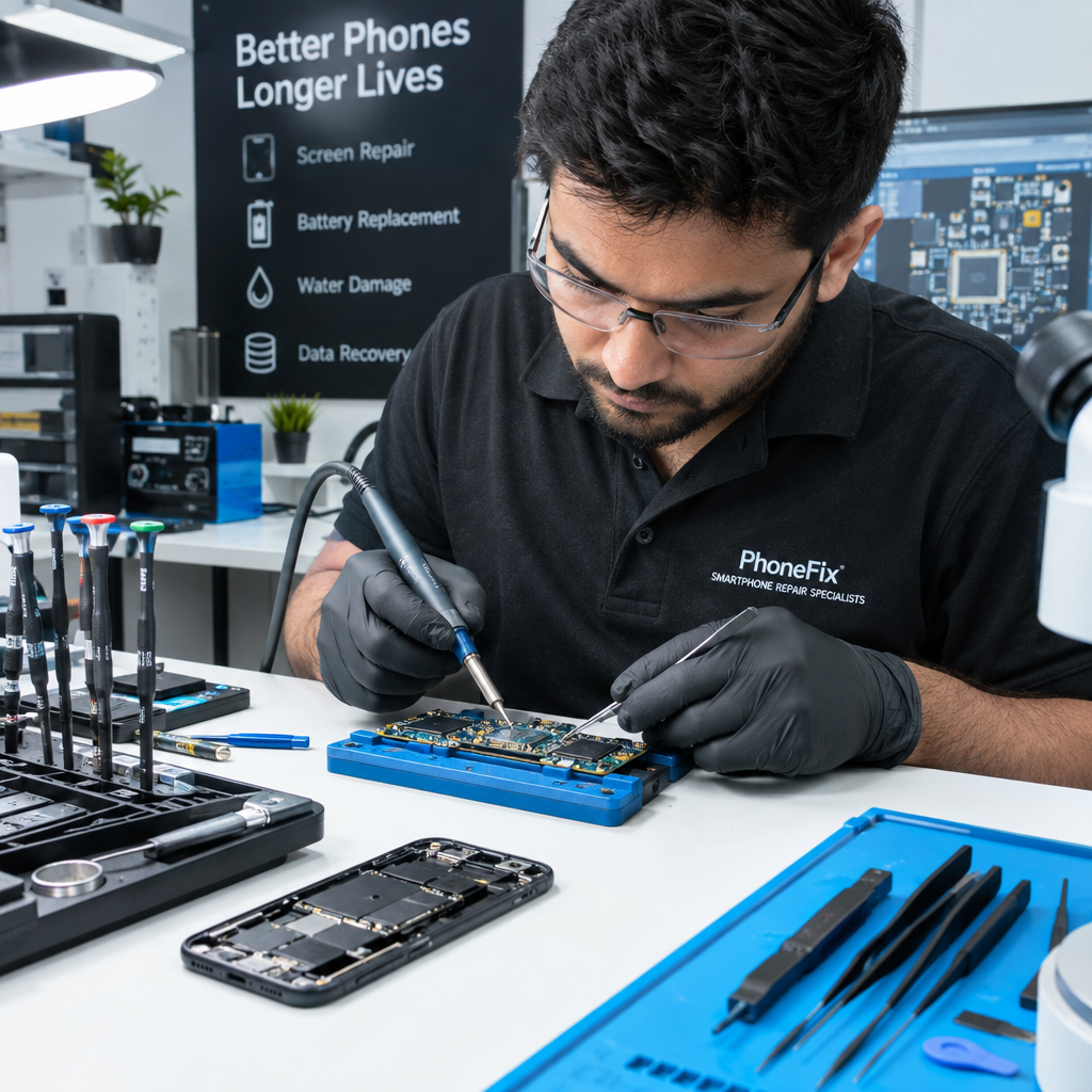 Professional phone electrical repair service